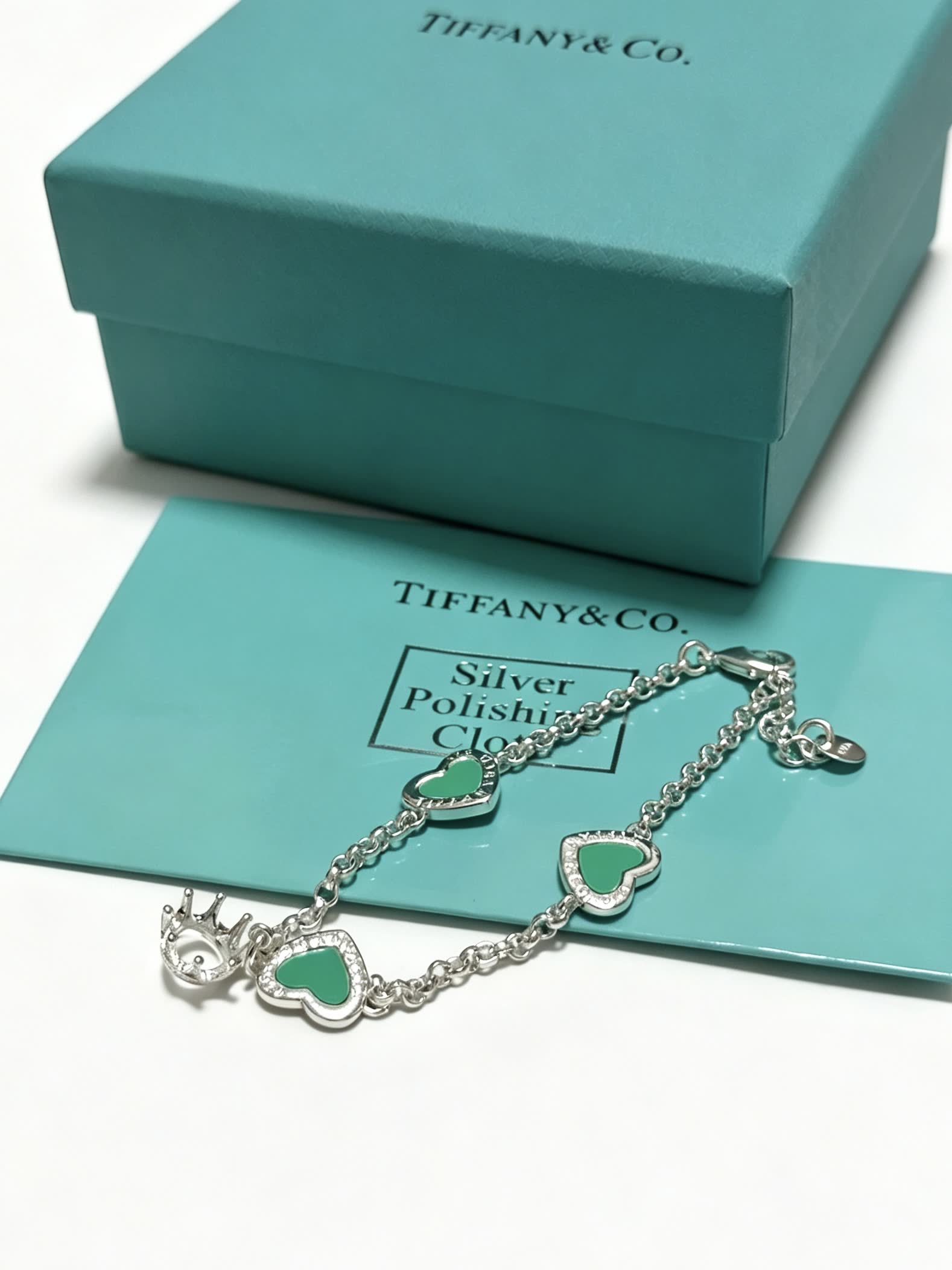 Tiffany & Co. Silver Heart Bracelet